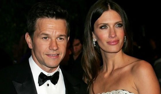 Mark Wahlberg with his wife Rhea Durham