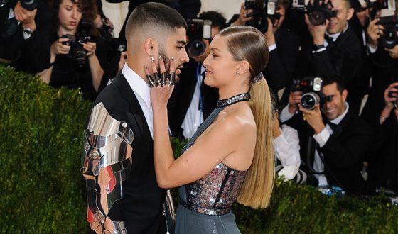 Zayn Malik got a tattoo in Gigi Hadid’s eyes shape