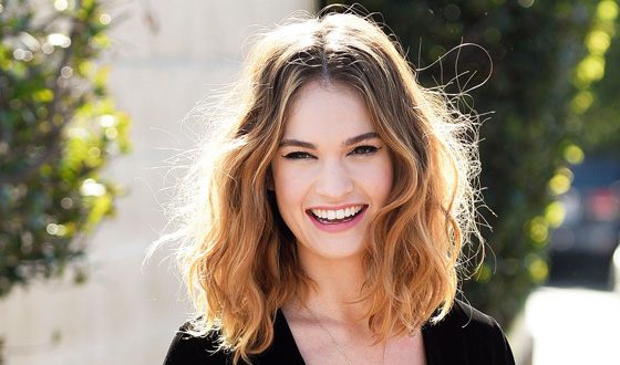 Lily James does not like Twitter, but willingly leads Instagram
