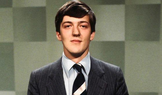 Stephen Fry in his youth