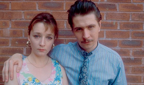 Gary Oldman with Lesley Manville