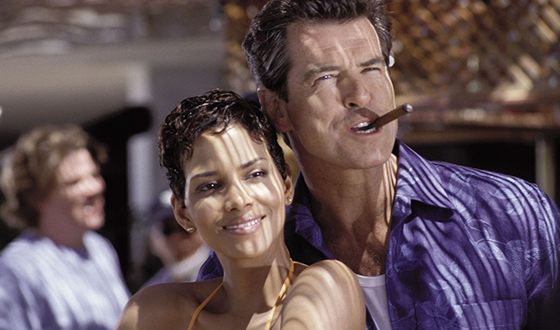 In 2002, Halle Berry played in a new movie of James Bond series