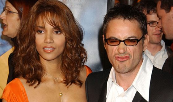 Halle Berry and Robert Downey Jr.