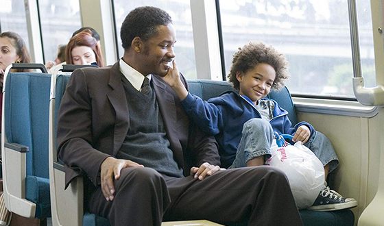 The scene from the movie The Pursuit of Happyness