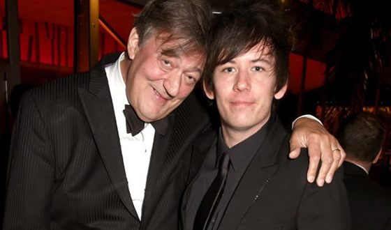 Stephen Fry and Elliot Spencer