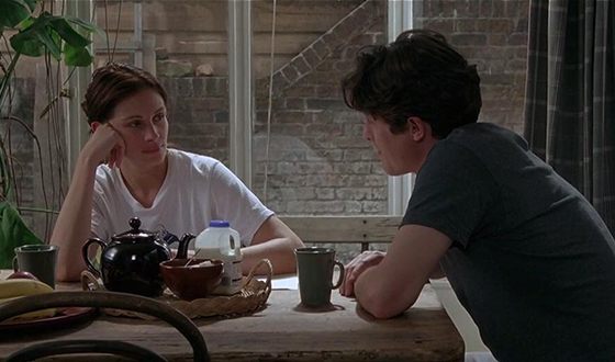 Hugh Grant and Julia Roberts in the Notting Hill