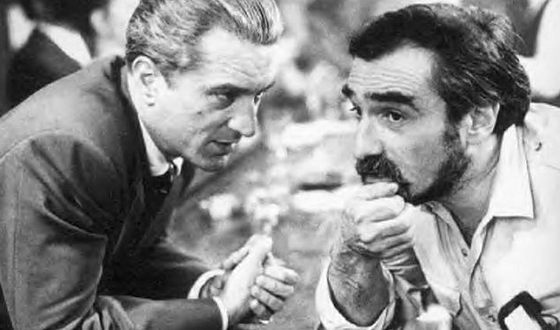 Scorsese and De Niro on the Set of Goodfellas