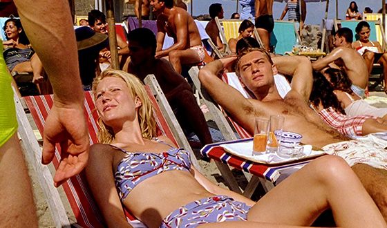 Gwyneth Paltrow and Jude Law in the movie The Talented Mr. Ripley