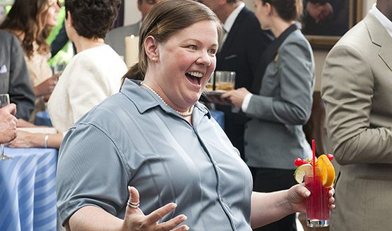 Melissa McCarthy in the Bridesmaids comedy