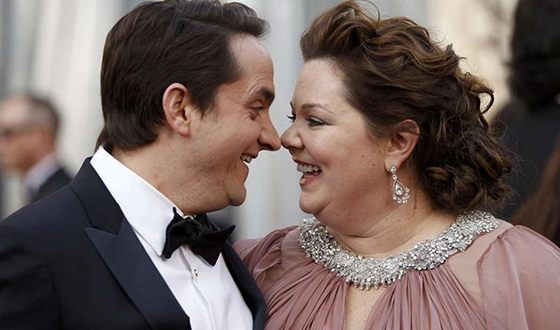 Melissa McCarthy with her husband Ben Falcone