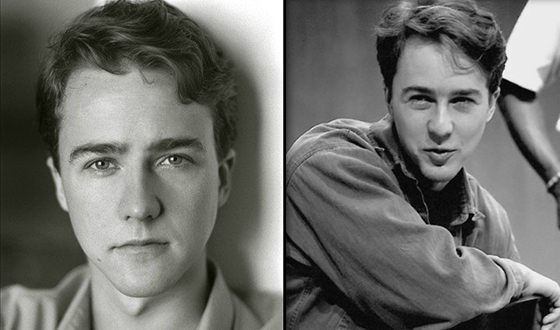 Edward Norton in his youth