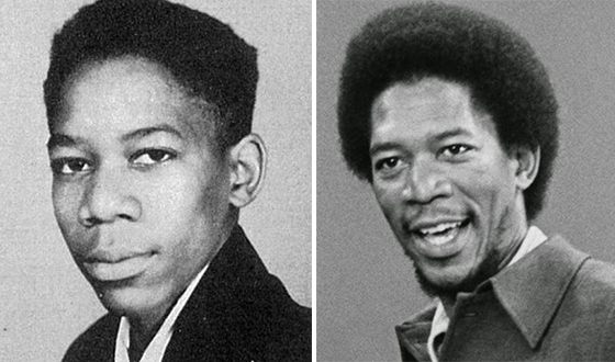 Morgan Freeman at young age