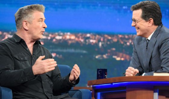 Alec Baldwin on The late show with David Letterman