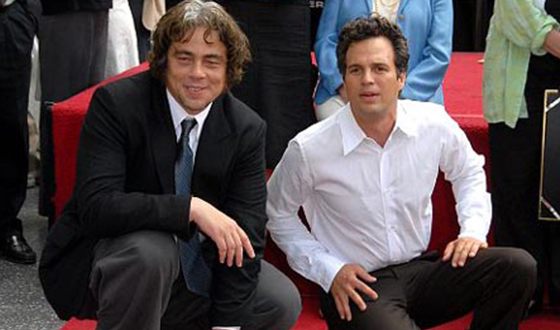 Benisio del Toro and Mark Ruffalo