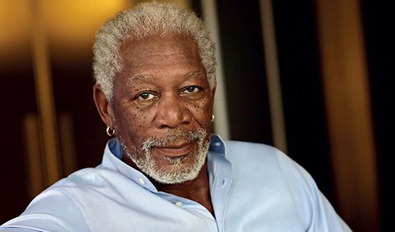 In the photo: Morgan Freeman