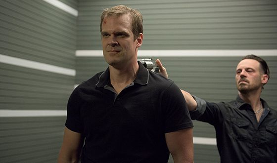 David Harbour in Sleepless David Harbour in Sleepless
