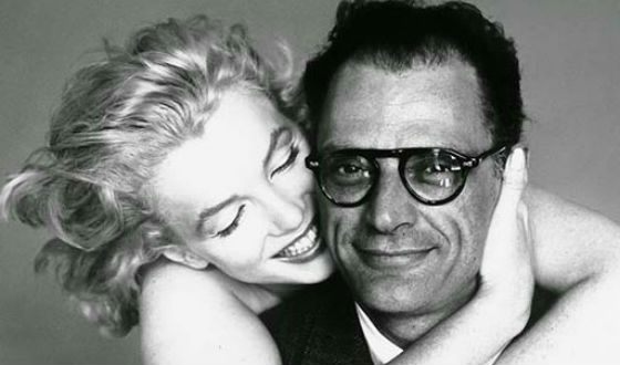 Marilyn with her husband Arthur
