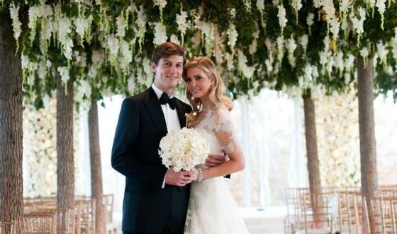 Ivanka Trump on her wedding day