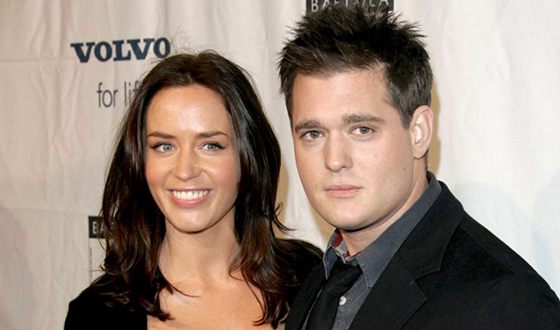 Emily Blunt and Michael Bublé
