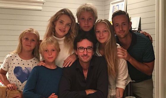 Family photo of Natalia Vodyanova