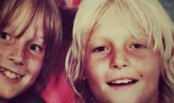 Little Norman Reedus (on the right)