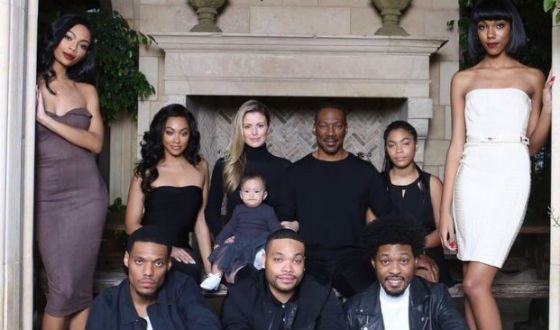 Giant Eddie Murphy’s family