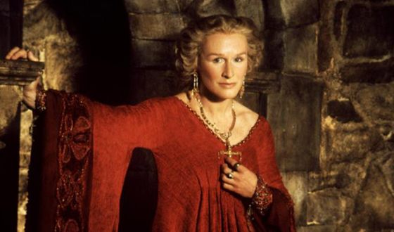 Glenn Close as Gertrude from Hamlet