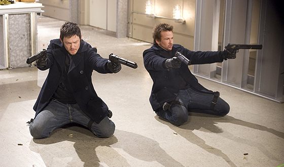 Norman Reedus and Sean Patrick Flanery in The Boondock Saints II: All Saints Day