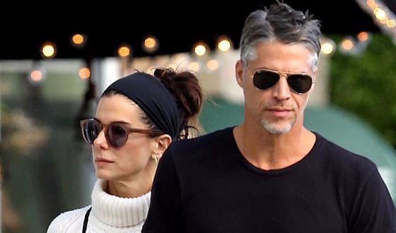 Sandra Bullock and Bryan Randall