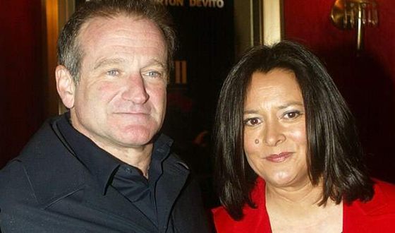 Robin Williams and Marsha Garces