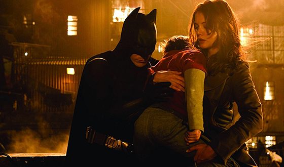 Katie Holmes in the movie Batman Begins