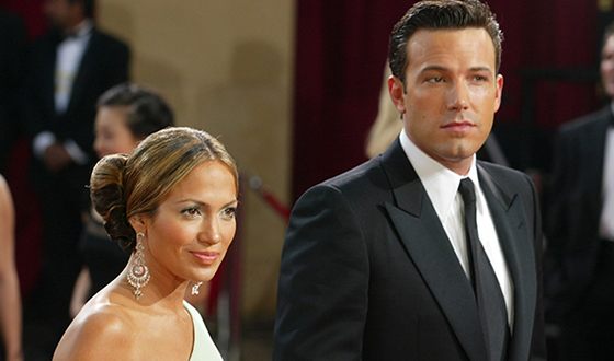 Jennifer Lopez with Ben Affleck