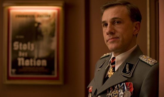 Christoph Waltz in the Inglorious Basterds