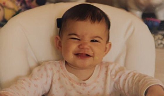 Kylie Jenner as a child
