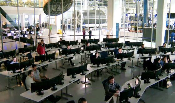 Inside the SpaceX headquarters