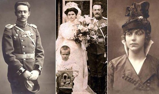 Helen Mirren’s Russian ancestors – Pyotr Vasilievich Mironov, his wife and his sister Valentina