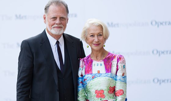 Helen Mirren with husband Taylor Hackford