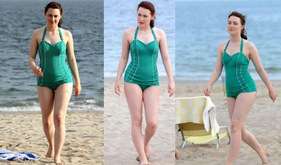  Saoirse Ronan in a swimsuit