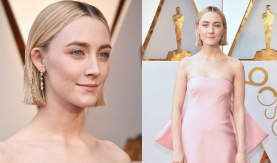  Saoirse Ronan's attire on 2018 Academy Awards