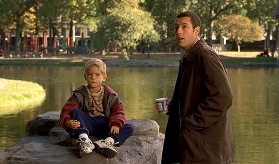 Dylan Sprouse and Adam Sandler in Big Daddy