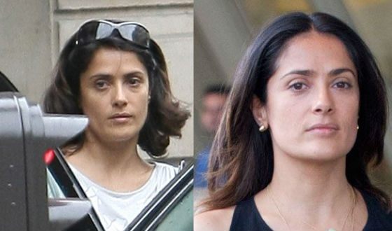 Salma Hayek without makeup Salma Hayek without makeup