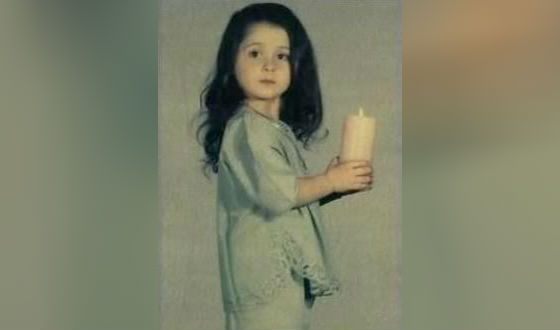 A childhood picture of Lara Fabian