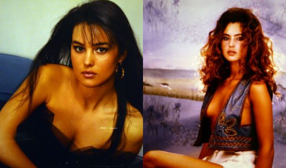 18 years old Monica Bellucci is an accomplished model