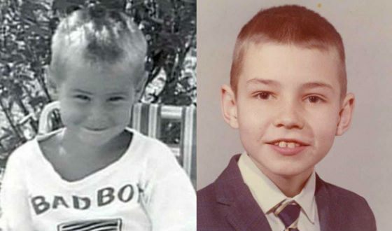Jim Carrey’s childhood photos