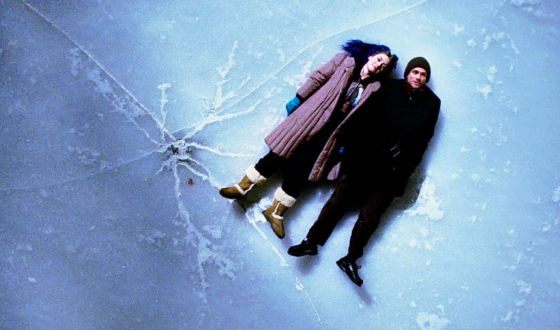 Jim Carrey and Kate Winslet in the «Eternal Sunshine of the Spotless Mind»