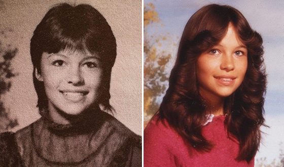 Pamela Anderson as a teenager