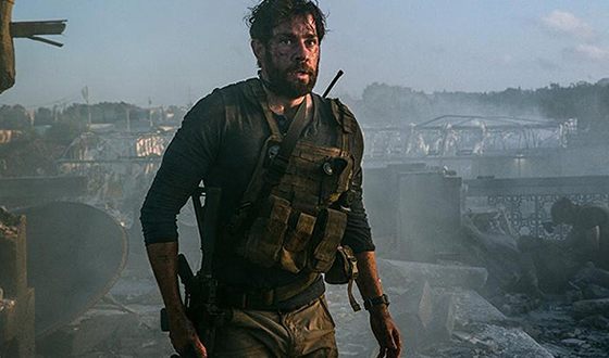 John Krasinski in the Michael Bay’s movie 13 Hours: The Secret Soldiers of Benghazi