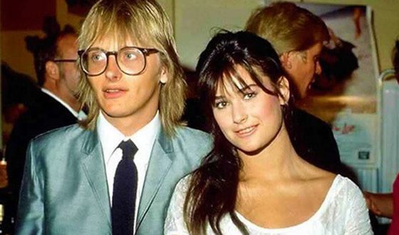 Demi Moore with Freddy Moore