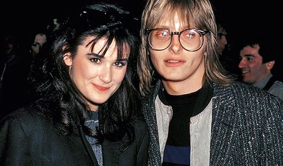 Demi Moore with her first spouse