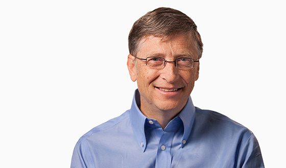 In the photo: Bill Gates